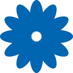 Flower. Flower Icon. Flower Illustration. Cute Flower. Flower Isolated on White Background. Vector illustration. Elements for design.