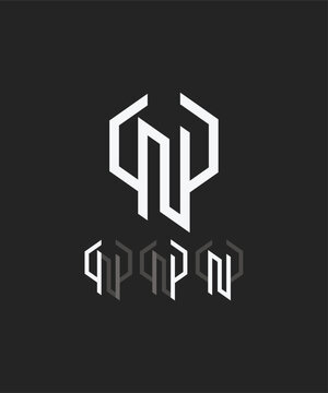 An eye-catching and stylish letter PPN initial logo design that showcases simplicity at its finest. With its minimalistic elements, it creates an attractive and memorable brand identity.