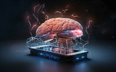 phone with AI computing brain