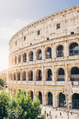Fototapeta premium colosseum in rome, italy
