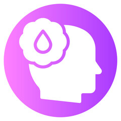 thirst gradient icon