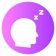 tired gradient icon