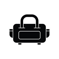 Sport bag icon design. isolated on white background. vector illustration
