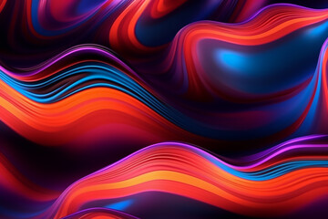 Abstract background with colorful streaks