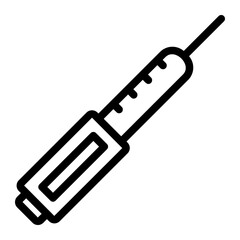 insulin line icon