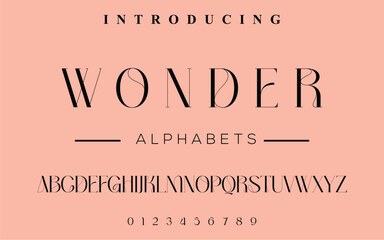 Minimal urban font. Sports minimal tech font letter set. Typography with dot regular and number. minimalist style fonts set. vector illustration