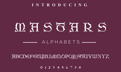 Minimal urban font. Sports minimal tech font letter set. Typography with dot regular and number. minimalist style fonts set. vector illustration