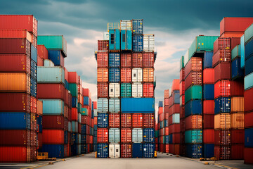 Container Cargo Port Ship Yard Storage Handling of Logistic Transportation Industry