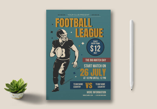 Football League Flyer