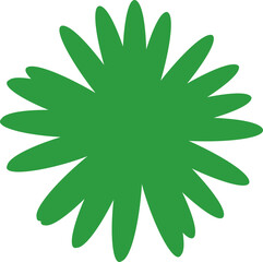 Flower. Flower Icon. Flower Illustration. Cute Flower. Flower Isolated on White Background. Vector illustration. Elements for design.