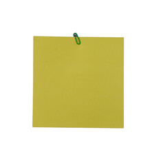 Business Paper with Clip Cutout
