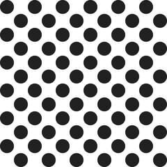 Black dot pattern background. Dot pattern background. Polkadot. Dot background. Seamless pattern. for backdrop, decoration, Gift wrapping