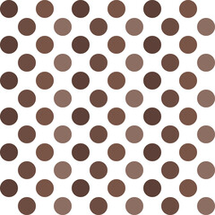 Brown shade dot pattern background. Dot pattern background. Polkadot. Dot background. Seamless pattern. for backdrop, decoration, Gift wrapping