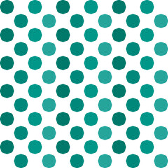 Green shade dot pattern background. Dot pattern background. Polkadot. Dot background. Seamless pattern. for backdrop, decoration, Gift wrapping