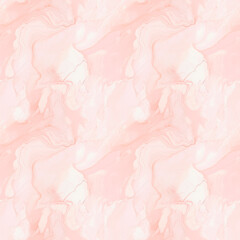 Fototapeta premium Illustration, AI generation. marble background, pastel colors, view from above. seamless pattern.