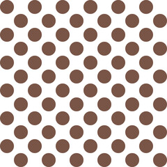 Brown shade dot pattern background. Dot pattern background. Polkadot. Dot background. Seamless pattern. for backdrop, decoration, Gift wrapping