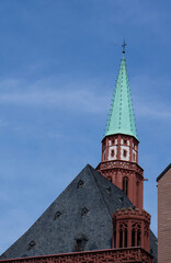05.05.2022 Frankfurt, Germany. Old traditional buildings in Frankfurt, Germany in a summer.
Frankfurt am Main, Germany altstadt.