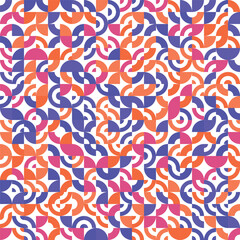 Bauhaus Abstract Geometric Background