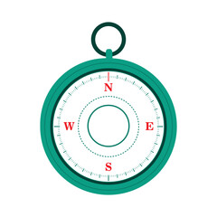 Naklejka premium Compass Illustration