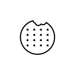 biscuit icon vector design templates