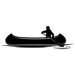 kayak silhouette 