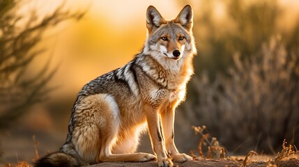 Fototapeta premium portrait of a Coyote