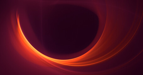 3D rendering abstract fractal light background