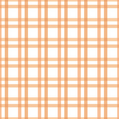 Gingham seamless pattern. Pink background texture. Checked tweed plaid repeating wallpaper. Fabric design.