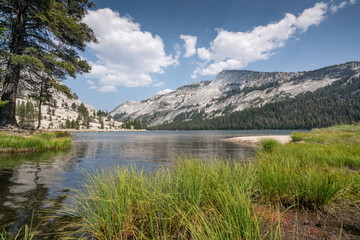 Fototapeta na wymiar A lake in Yosemite national park