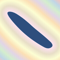 New Caledonia map icon. Country shape on radiant striped gradient background. New Caledonia vibrant poster. Modern vector illustration.