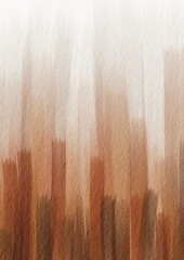 Abstract brown brush stroke watercolor on paper fpr decoration on cafe , rustic style and historical concept.