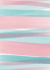 Abstract sweet pink, grey and light blue bush stroke on paper background for decoration on kids and girl concept.