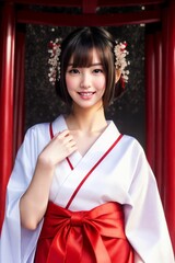 Generative AI Japanese Girl Beauty 