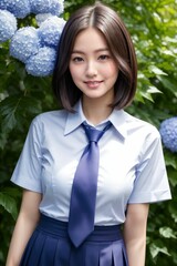 Generative AI Japanese Girl Beauty 