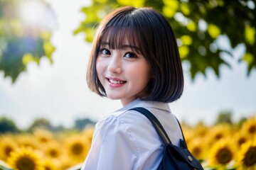 Generative AI Japanese Girl Beauty 