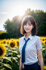 Generative AI Japanese Girl Beauty 