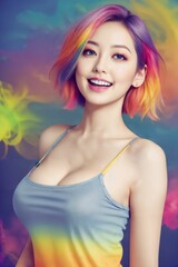 Generative AI Japanese Girl Beauty 