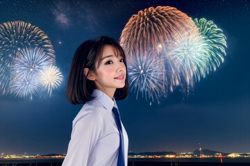 Generative AI Japanese Girl Beauty 