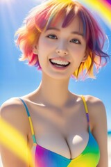 Generative AI Japanese Girl Beauty 