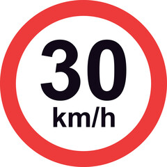 Traffic road sign design