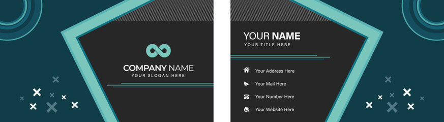 Contemporary Corporate Card Design