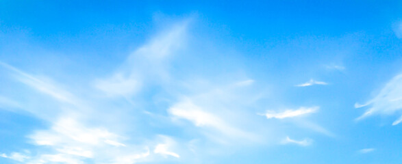 blue sky with clouds