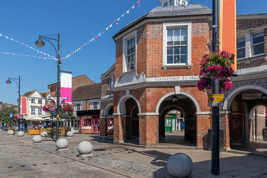 Church Square and The Little Markt House, High Wycombe, Buckinghamshire, England