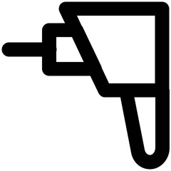 Collection of Tools Bold Line Icons

