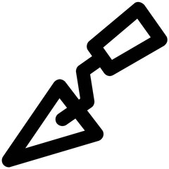 Set of Labour Tools Bold Line Icons

