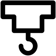 Set of Labour Tools Bold Line Icons

