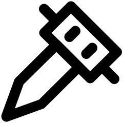 Construction and Tools Bold Line Icons

