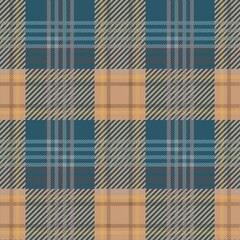  Tartan seamless pattern, brown and blue, can be used in fashion design. Bedding, curtains, tablecloths