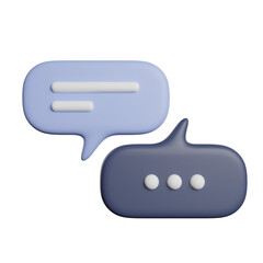 Speech Bubble Chatting