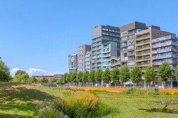 Zilverparkkade in the summer on a hot day